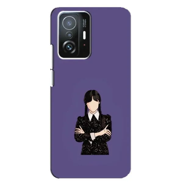 Чехол с принтом «Уэнздей в черном» для Xiaomi 11T / 11T Pro Чехол с принтом «Уэнздей в черном» для Xiaomi 11T / 11T Pro