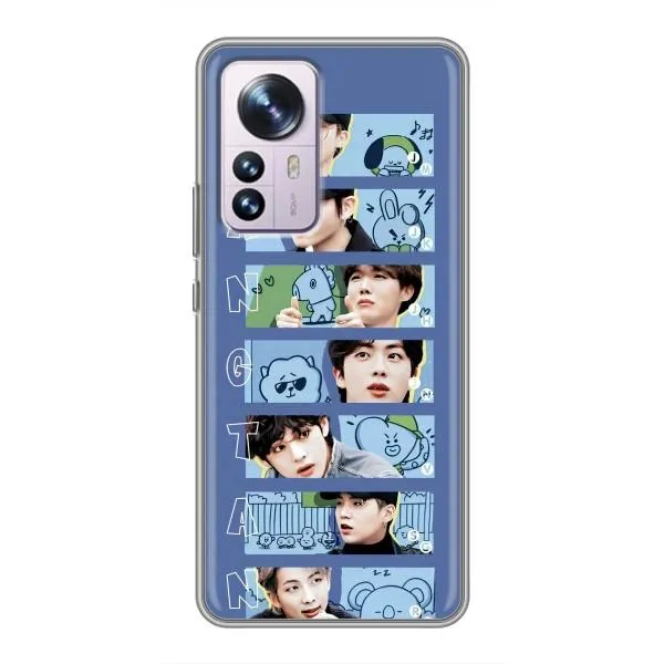 Чохол з принтом «Bangtan» для Xiaomi 12 / 12X