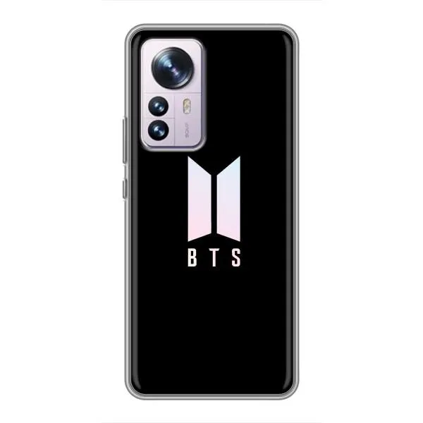 Чохол з принтом «Лого BTS» для Xiaomi 12 / 12X