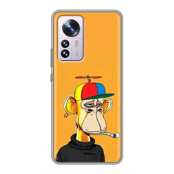 Чохол з принтом «Нудна мавпа NFT» для Xiaomi 12 / 12X
