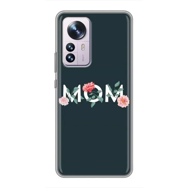 Чехол с принтом «Mom дизайн» для Xiaomi 12 / 12X