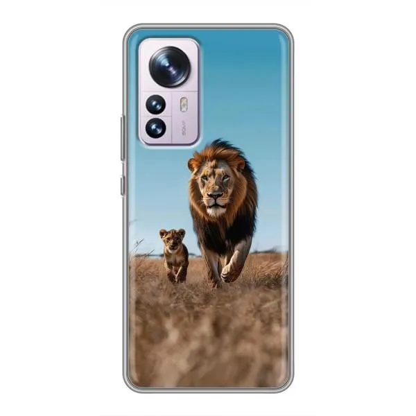 Чехол с принтом «Мусафа и Симба» для Xiaomi 12 / 12X Чехол с принтом «Мусафа и Симба» для Xiaomi 12 / 12X