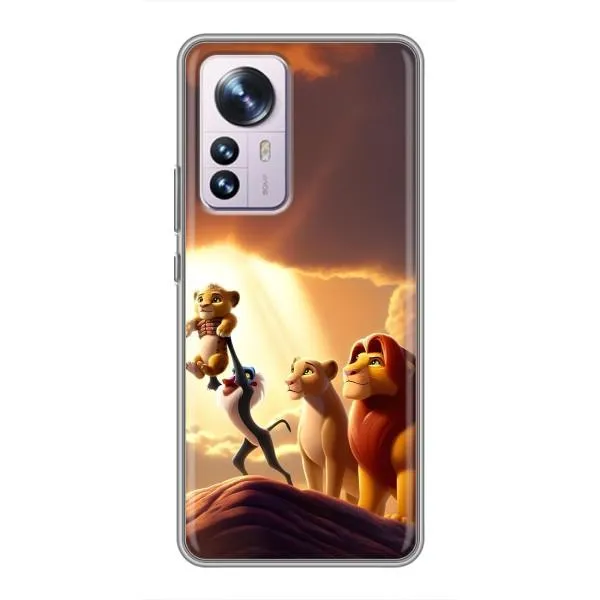 Чехол с принтом «Симба на презентации» для Xiaomi 12 / 12X Чехол с принтом «Симба на презентации» для Xiaomi 12 / 12X