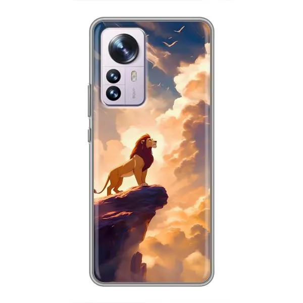 Чехол с принтом «Симба на скале» для Xiaomi 12 / 12X Чехол с принтом «Симба на скале» для Xiaomi 12 / 12X