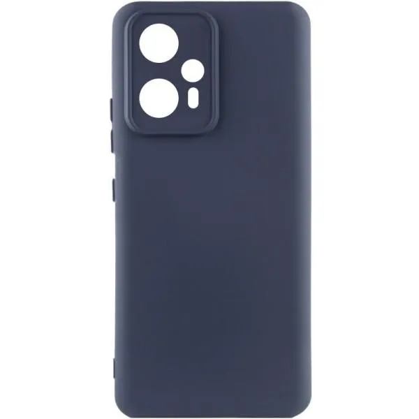 Чохол Silicone Cover Lakshmi Full Camera (A) для Xiaomi Redmi Note 12T Pro — Синій — фото 1