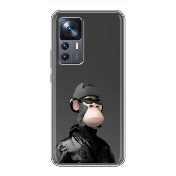 Чехол с принтом «стильная обезьяна NFT» для Xiaomi 12T Pro