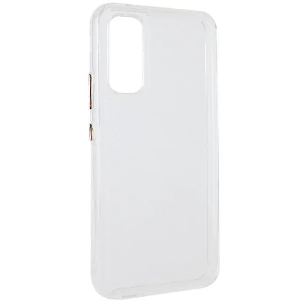 Чехол TPU+PC Clear 2.0 mm metal buttons для Xiaomi 12T / 12T Pro — Прозрачный — фото 1
