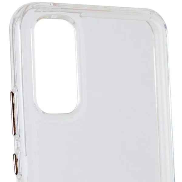 Чехол TPU+PC Clear 2.0 mm metal buttons для Xiaomi 12T / 12T Pro — Прозрачный — фото 4