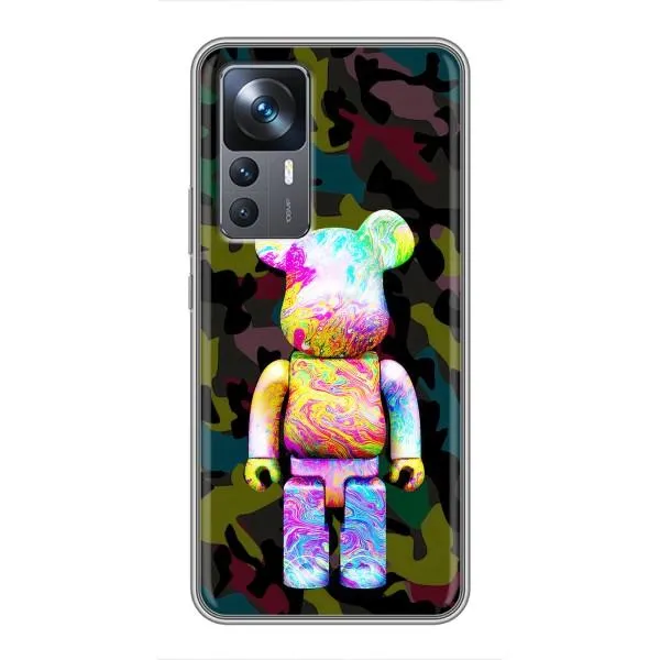 Чохол з принтом «Яскравий Bearbrick» для Xiaomi 12T