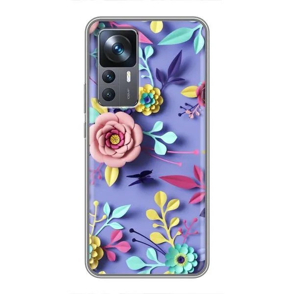 Чохол з принтом «Дизайн квітів» для Xiaomi 12T