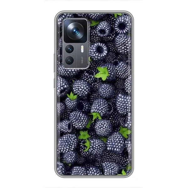 Чохол з принтом «Ожина» для Xiaomi 12T