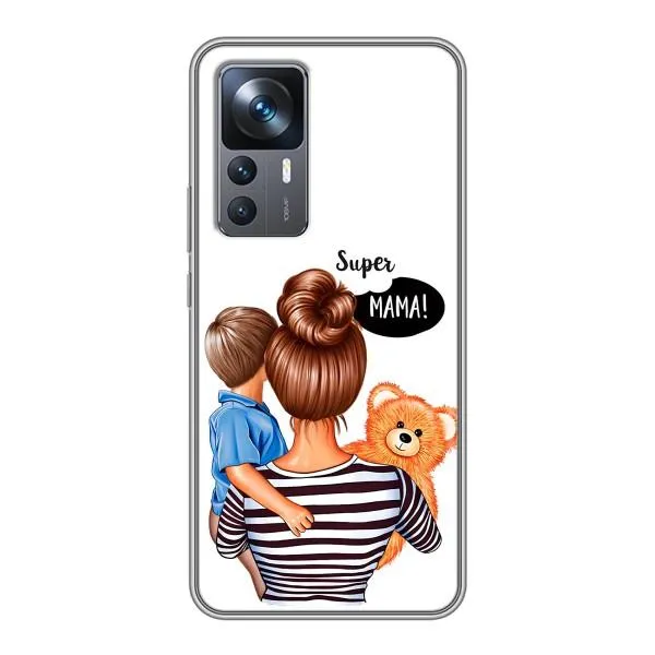 Чохол з принтом «Мама з синочком» для Xiaomi 12T Чохол з принтом «Мама з синочком» для Xiaomi 12T