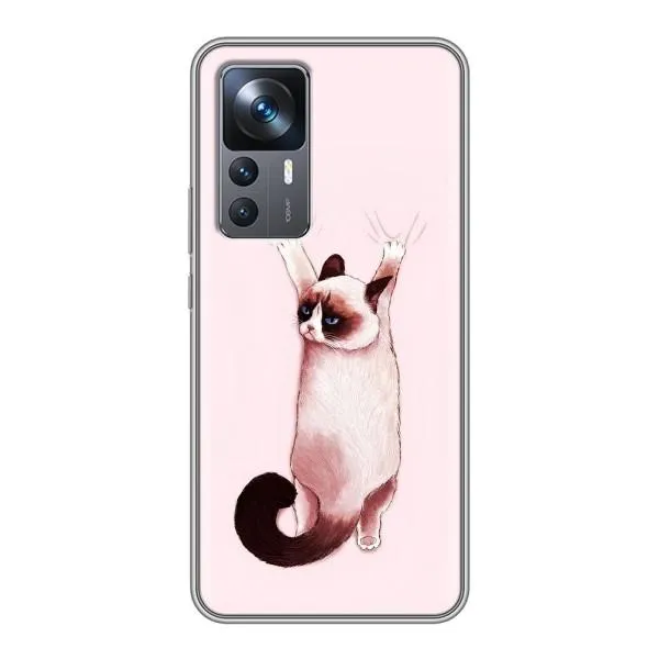Чохол з принтом «Котик падає» для Xiaomi 12T