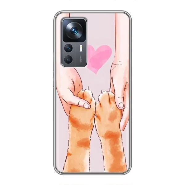 Чохол з принтом «Любовь до котиків» для Xiaomi 12T