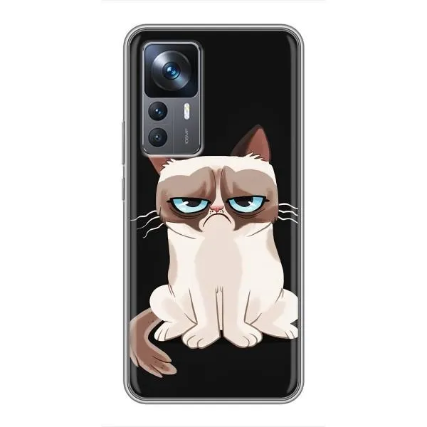 Чохол з принтом «Сумний кіт» для Xiaomi 12T