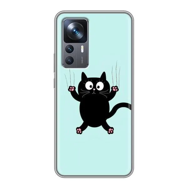 Чохол з принтом «Падаючий кіт» для Xiaomi 12T