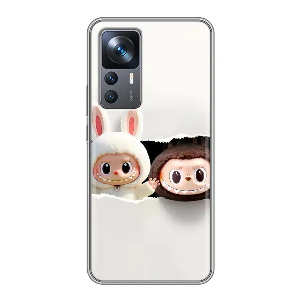 Чохол з принтом «Лабубу» для Xiaomi 12T