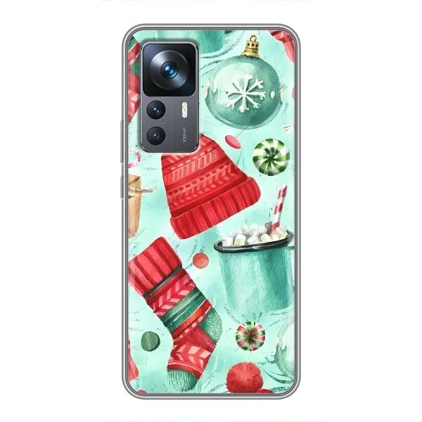 Чехол с принтом «Одежда НГ» для Xiaomi 12T