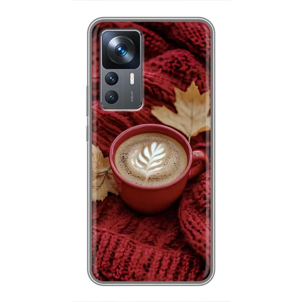Чохол з принтом «Кава на ковдрі» для Xiaomi 12T