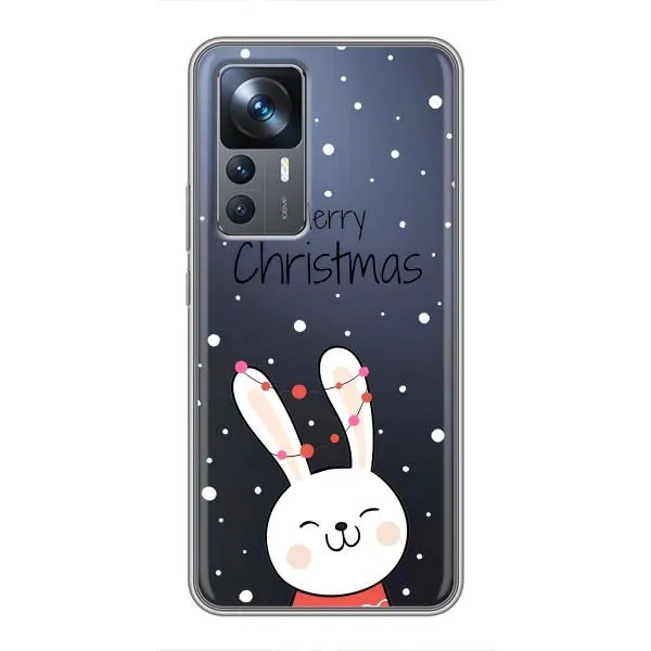 Чехол с принтом «Рождественский заяц» для Xiaomi 12T
