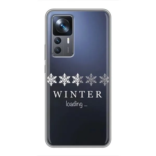 Чехол с принтом «Winter loading» для Xiaomi 12T