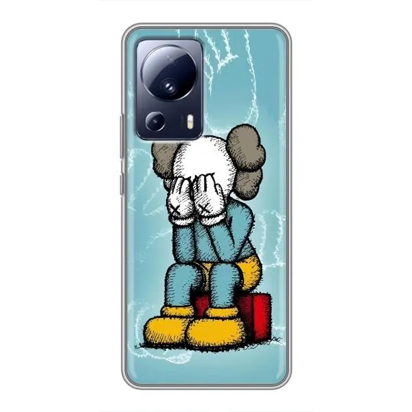 Чехол с принтом «Плач Bearbrick» для Xiaomi 13 Lite