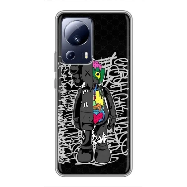 Чехол с принтом «Стиль Bearbrick» для Xiaomi 13 Lite