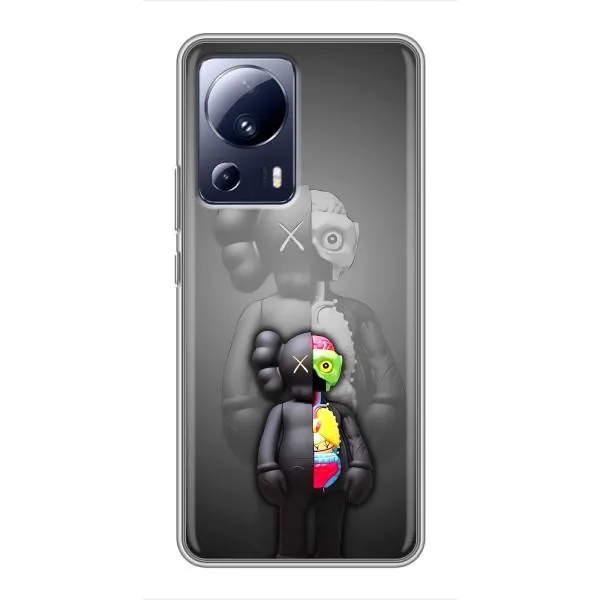 Чехол с принтом «Тело Bearbrick» для Xiaomi 13 Lite