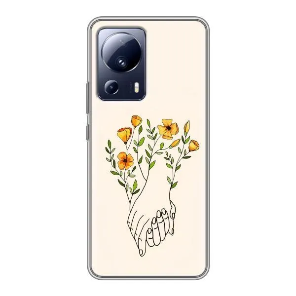 Чехол с принтом «Руки любви» для Xiaomi 13 Lite