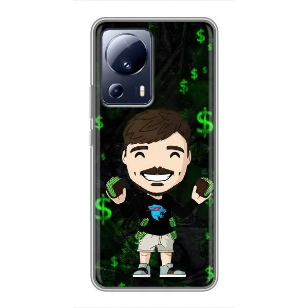 Чехол с принтом «Блогер Beast» для Xiaomi 13 Lite