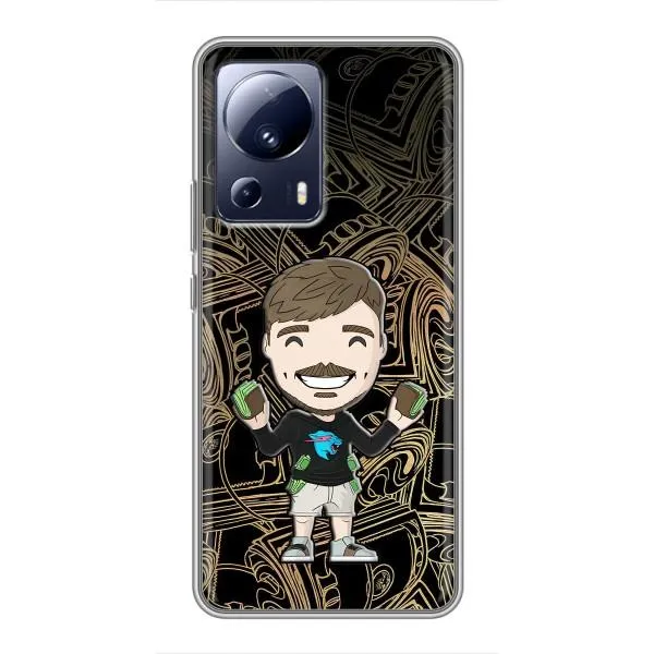 Чехол с принтом «Mister Beast» для Xiaomi 13 Lite