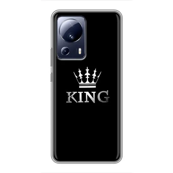 Чехол с принтом «KING» для Xiaomi 13 Lite Чехол с принтом «KING» для Xiaomi 13 Lite