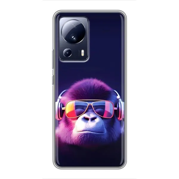 Чехол с принтом «Стильная обезьяна» для Xiaomi 13 Lite Чехол с принтом «Стильная обезьяна» для Xiaomi 13 Lite