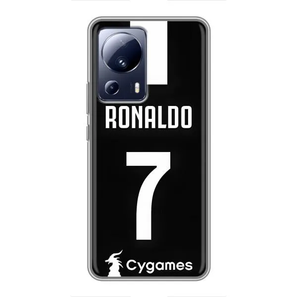 Чехол с принтом «RONALDO 7» для Xiaomi 13 Lite Чехол с принтом «RONALDO 7» для Xiaomi 13 Lite