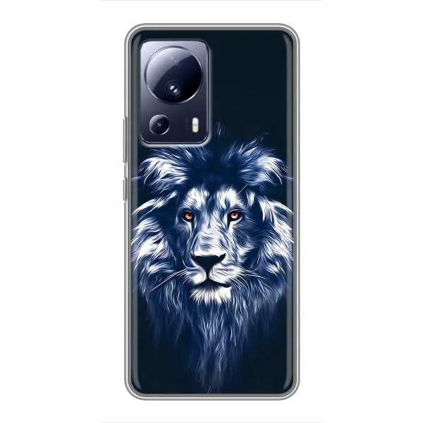 Чехол с принтом «Синий Лев» для Xiaomi 13 Lite Чехол с принтом «Синий Лев» для Xiaomi 13 Lite