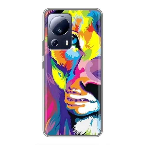 Чехол с принтом «Яркий Лев» для Xiaomi 13 Lite Чехол с принтом «Яркий Лев» для Xiaomi 13 Lite