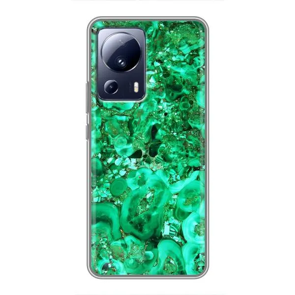 Чехол с принтом «Салатный Мрамор» для Xiaomi 13 Lite