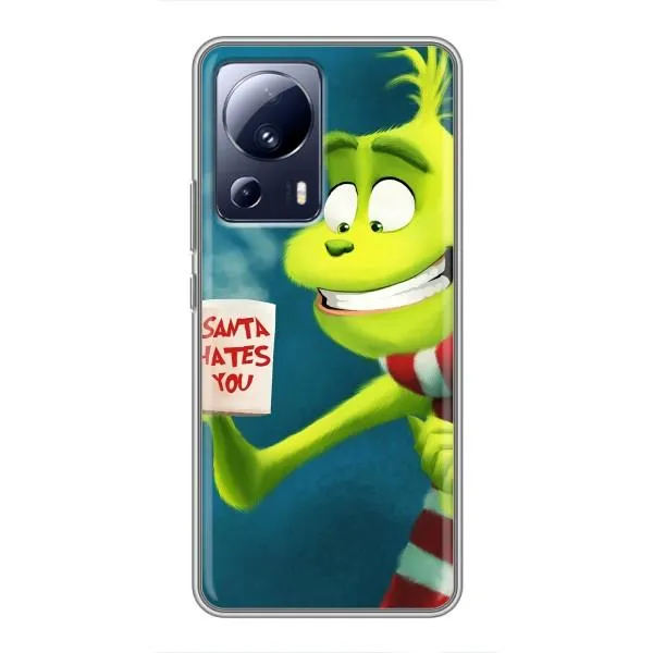 Чехол с принтом «Зеленый Гринч» для Xiaomi 13 Lite