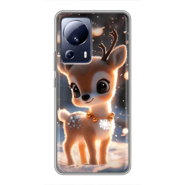 Чехол с принтом «Олененок» для Xiaomi 13 Lite