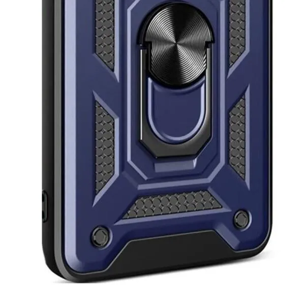 Ударостійкий чохол Camshield Serge Ring для Xiaomi 13 Pro — Синій — фото 4