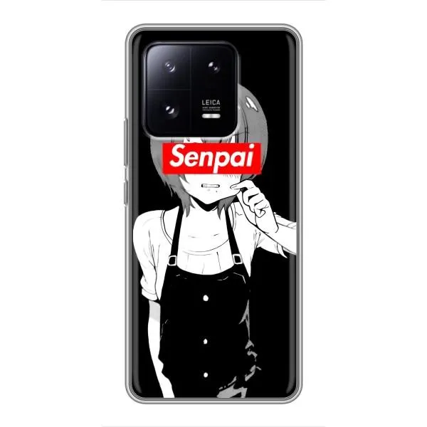 Чехол с принтом «Senpai» для Xiaomi 13 Pro Чехол с принтом «Senpai» для Xiaomi 13 Pro