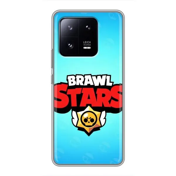 Чехол с принтом «Лого Бравл Старс» для Xiaomi 13 Pro
