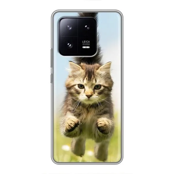 Чехол с принтом «Прыжок кота» для Xiaomi 13 Pro