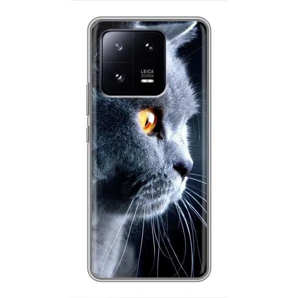 Чехол с принтом «Серый Кот» для Xiaomi 13 Pro