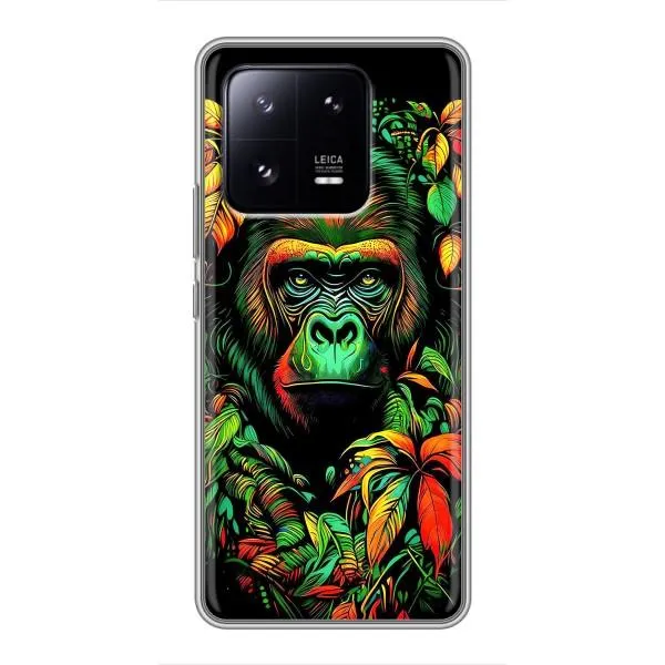 Чехол с принтом «Обезьяна в тропиках» для Xiaomi 13 Pro Чехол с принтом «Обезьяна в тропиках» для Xiaomi 13 Pro