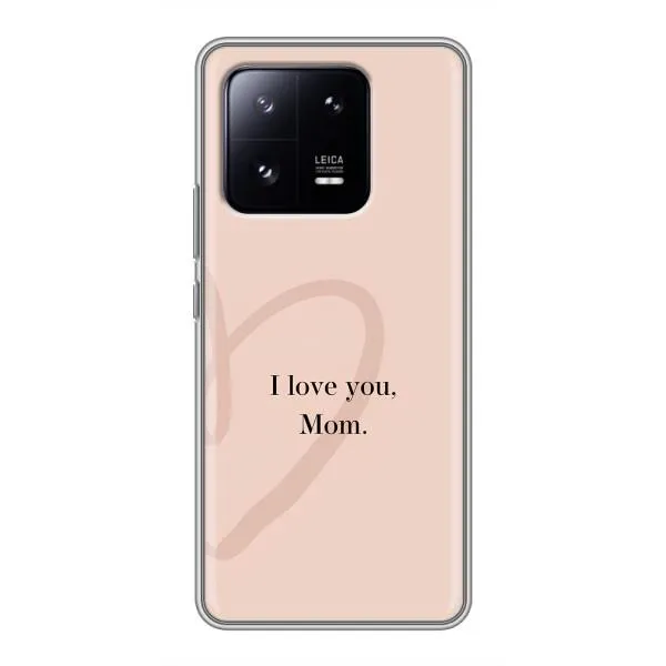 Чехол с принтом «Сердце маме» для Xiaomi 13 Pro Чехол с принтом «Сердце маме» для Xiaomi 13 Pro