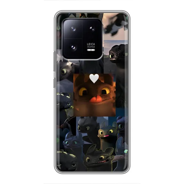 Чехол с принтом «Дракон коллаж» для Xiaomi 13 Pro Чехол с принтом «Дракон коллаж» для Xiaomi 13 Pro