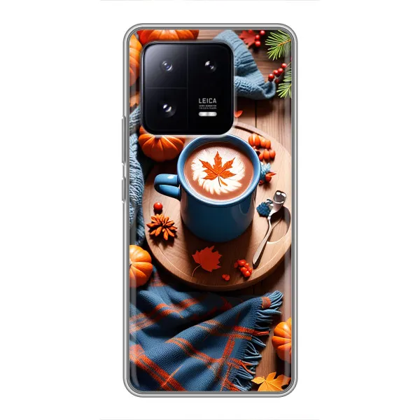 Чехол с принтом «Кофе и тыковки» для Xiaomi 13 Pro Чехол с принтом «Кофе и тыковки» для Xiaomi 13 Pro