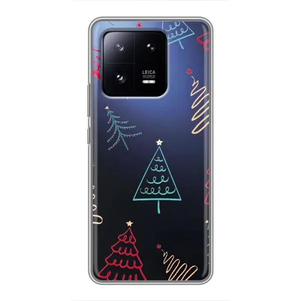 Чехол с принтом «Рождественские елки» для Xiaomi 13 Pro