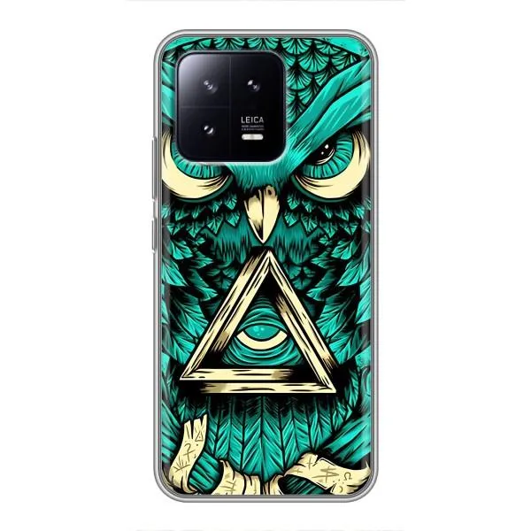 Чохол з принтом «Сова з оком» для Xiaomi 13